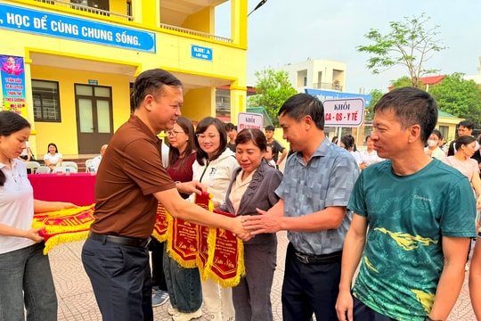 Hòa Xá sôi nổi tổ chức Ngày chạy Olympic vì sức khỏe toàn dân năm 2026