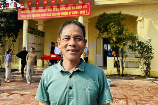 Niềm tin, kỳ vọng của cử tri Hương Sơn sau ngày hội lớn
