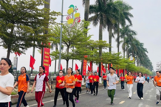 Xã Ô Diên: Gần 1.000 người tham gia Ngày chạy Olympic vì sức khỏe toàn dân