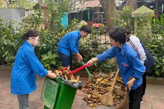 Tuổi trẻ Thủ đô xung kích trong “Ngày Chủ nhật xanh" toàn quốc lần thứ I