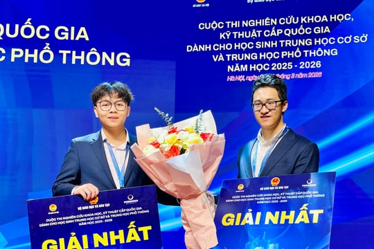 Chinh phục giải Nhất khoa học kỹ thuật: Dấu ấn của những học sinh Thủ đô
