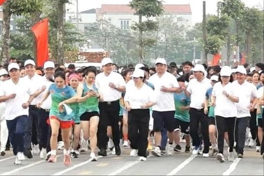 Xã Bình Minh: Khơi dậy phong trào rèn luyện thể thao từ Ngày chạy Olympic