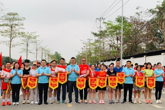 Thiên Lộc sôi nổi Ngày chạy Olympic vì sức khỏe toàn dân năm 2026