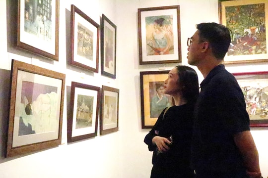 Triển lãm “Hồn quê”: Tôn vinh di sản nghệ thuật của cố họa sĩ Hoàng Sùng
