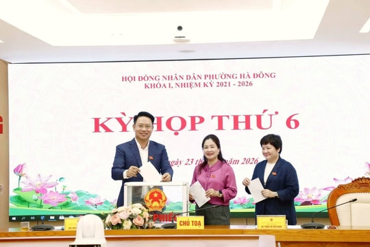 Kỳ họp thứ 6 HĐND phường Hà Đông: Xem xét quyết định các nội dung quan trọng