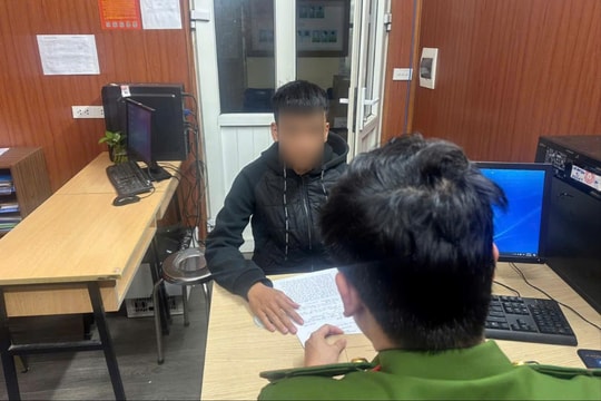 Công an phường Định Công làm rõ vụ nam thanh niên chặn đánh 2 phụ nữ trong ngõ