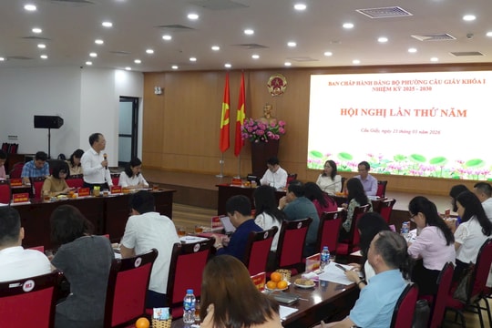 Cầu Giấy quyết tâm hoàn thành giải phóng mặt bằng đường Vành đai 2,5 trong quý I-2026