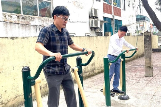Những sân tập thể thao thắp lên sức sống cộng đồng ở Dân Hòa