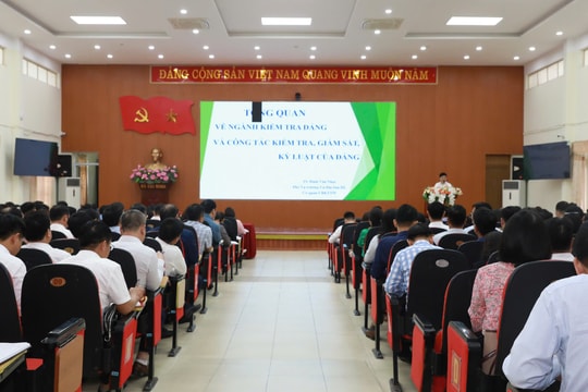 Hà Nội: 279 học viên dự lớp bồi dưỡng nghiệp vụ về công tác kiểm tra, giám sát
