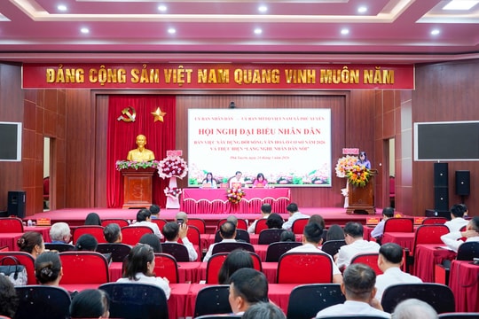 Xã Phú Xuyên: Phát huy dân chủ, lắng nghe nhân dân để xây dựng đời sống văn hóa mới