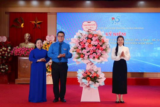 Sôi nổi nhiều hoạt động kỷ niệm 95 năm thành lập Đoàn tại Xuân Phương