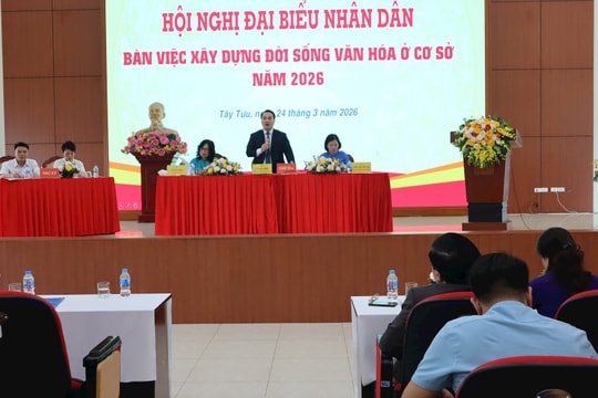 Xây dựng hình ảnh Tây Tựu là “làng hoa - làng văn hóa - điểm đến thân thiện”
