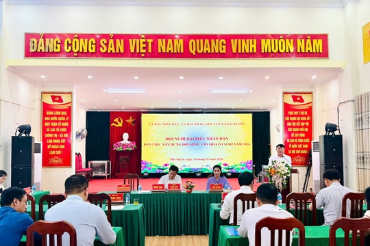 Xã Đại Xuyên nâng cao chất lượng xây dựng đời sống văn hóa cơ sở