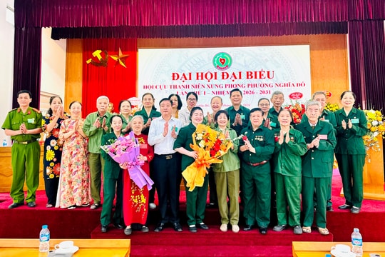 Đại hội Hội Cựu thanh niên xung phong phường Nghĩa Đô lần thứ I
