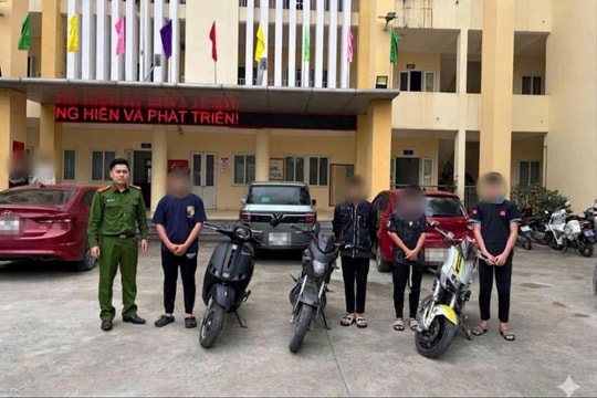 Xã Đan Phượng: Cảnh báo tình trạng thanh niên đi xe tốc độ cao gây mất trật tự công cộng