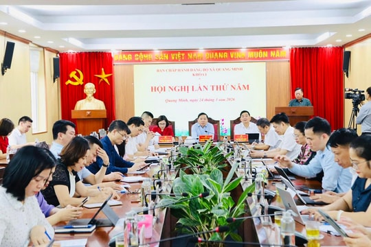 Xã Quang Minh: Cơ chế phối hợp “4 trục” tiếp tục phát huy hiệu quả