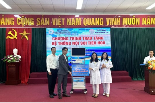 Bệnh viện Đa khoa Xanh Pôn hỗ trợ, chuyển giao kỹ thuật nội soi tại Bệnh viện Đa khoa tỉnh Cao Bằng