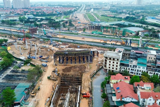 Đại công trường nút giao thông 2.384 tỷ đồng tại Hà Nội