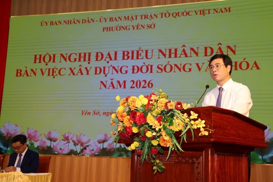 Yên Sở phát huy dân chủ, nâng cao chất lượng đời sống văn hóa ở cơ sở