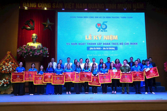 Tuổi trẻ Thanh Xuân nhìn lại hành trình 95 năm, tiếp nối tinh thần cống hiến
