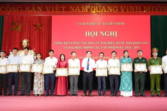 Xã Liên Minh: Dấu ấn từ những con số trong kỳ bầu cử