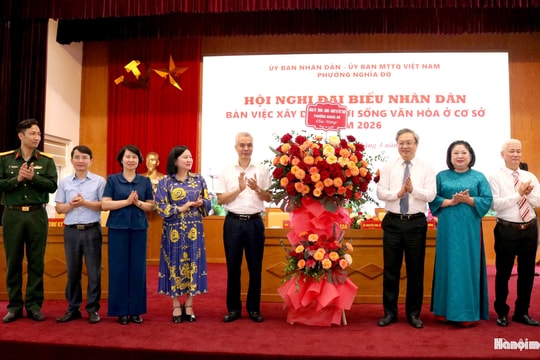 Nghĩa Đô: Phát huy dân chủ, nâng cao chất lượng đời sống văn hóa ở cơ sở