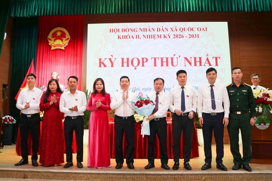 Quốc Oai tổ chức thành công Kỳ họp thứ nhất HĐND xã khóa II, nhiệm kỳ 2026 - 2031