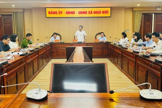 Đảng bộ xã Hoài Đức quyết tâm thực hiện hiệu quả các nhiệm vụ quý II-2026