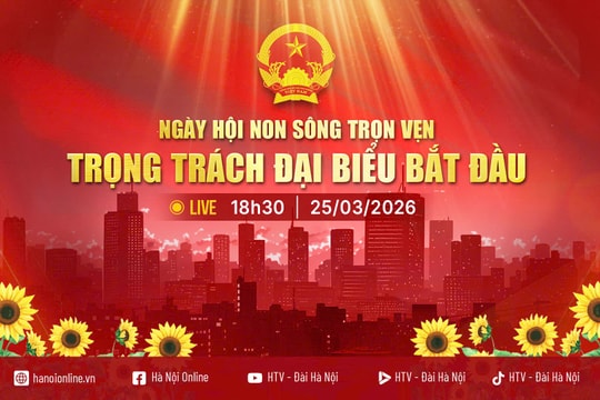 [TRỰC TIẾP] Ngày hội non sông trọn vẹn - Trọng trách đại biểu bắt đầu