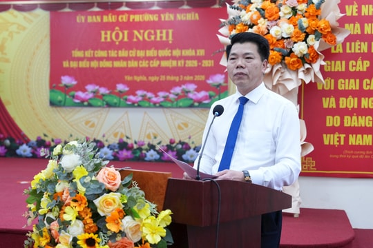 Yên Nghĩa hoàn thành tốt công tác bầu cử, củng cố niềm tin của nhân dân