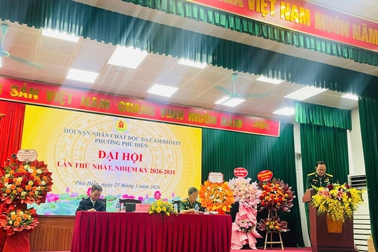 Phú Diễn: Kiện toàn tổ chức Hội nạn nhân chất độc da cam/dioxin nhiệm kỳ 2026–2031