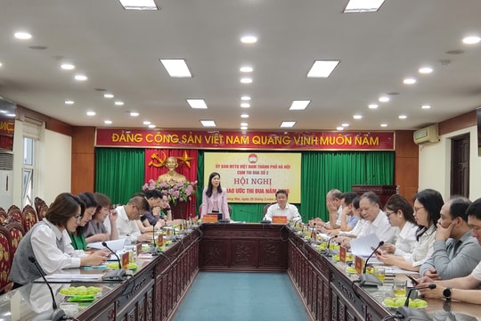Ủy ban MTTQ Việt Nam thành phố Hà Nội: Cụm thi đua số 2 phấn đấu hoàn thành xuất sắc các nhiệm vụ đề ra