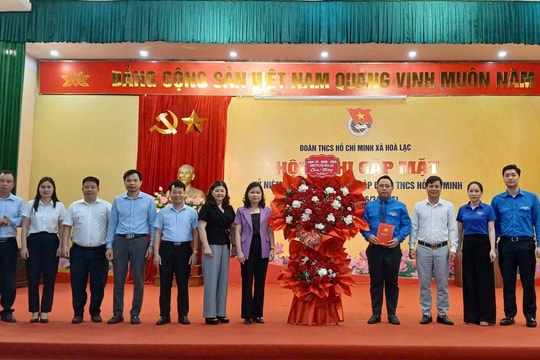 Xã Hòa Lạc: Gặp mặt kỷ niệm 95 năm Ngày thành lập Đoàn Thanh niên Cộng sản Hồ Chí Minh