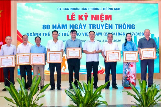 Phường Tương Mai: Phát triển mạnh phong trào thể dục thể thao quần chúng