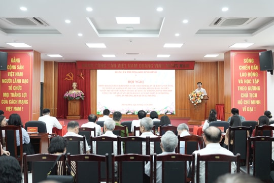 Phường Khương Đình triển khai cuộc thi chính luận về bảo vệ nền tảng tư tưởng của Đảng
