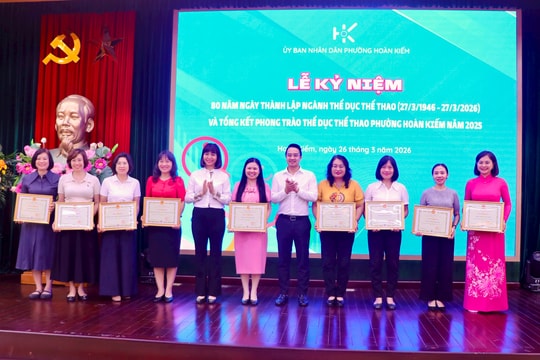Hoàn Kiếm kỷ niệm 80 năm Ngày truyền thống ngành Thể dục Thể thao Việt Nam