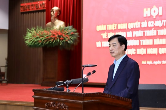 Bí thư Thành ủy Nguyễn Duy Ngọc: Nghị quyết 02 là “bệ phóng” để Hà Nội bước vào quỹ đạo phát triển bứt phá trong kỷ nguyên mới