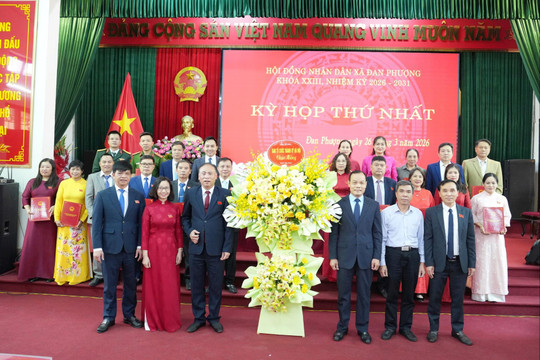 Kiện toàn các chức danh lãnh đạo HĐND, UBND xã Đan Phượng nhiệm kỳ 2026-2031