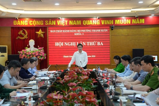 Phường Thanh Xuân quyết tâm tăng tốc trong quý II-2026