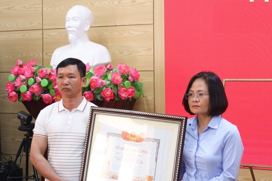 Xã Kiều Phú: Trao Bằng Tổ quốc ghi công của Thủ tướng Chính phủ cho liệt sĩ hy sinh trong kháng chiến chống Pháp