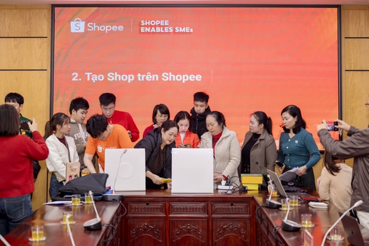 Shopee hỗ trợ doanh nghiệp nhỏ và vừa chuyển đổi số