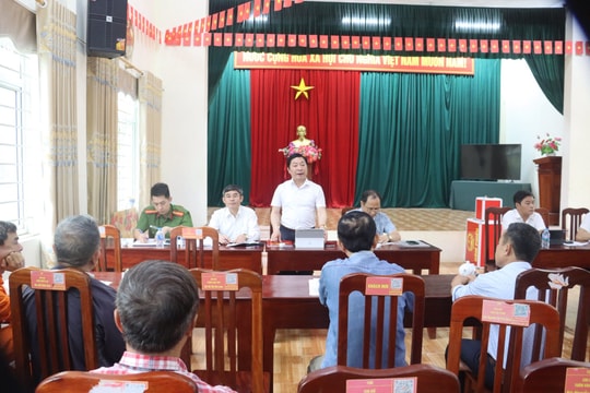 Xã Đại Xuyên đối thoại, tháo gỡ vướng mắc giải phóng mặt bằng tỉnh lộ 428