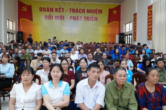Xã Chuyên Mỹ phát huy vai trò nhân dân trong xây dựng đời sống văn hóa cơ sở