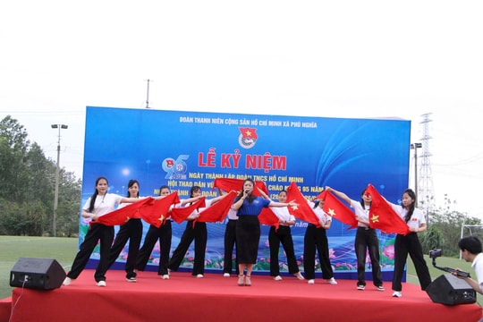 Phú Nghĩa sôi nổi các hoạt động gắn với tháng thanh niên