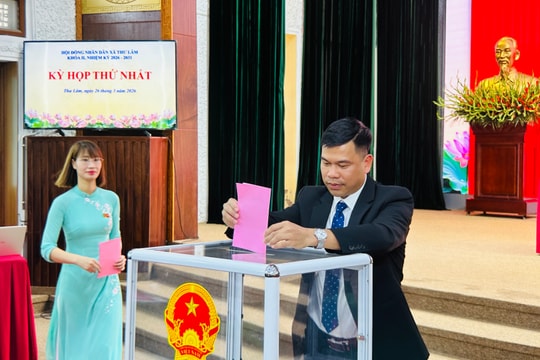 HĐND xã Thư Lâm kiện toàn bộ máy, đặt nền tảng cho chặng đường phát triển mới