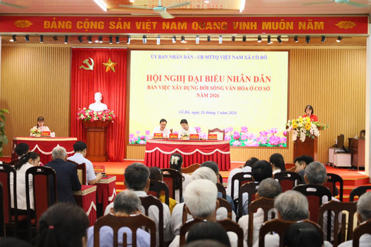 Xã Cổ Đô: Xây dựng đời sống văn hóa vững mạnh từ cơ sở