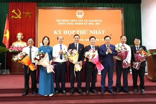 Kỳ họp thứ nhất HĐND xã Tam Hưng: Mở đầu nhiệm kỳ mới với nhiều kỳ vọng