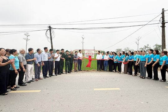 Xây dựng cộng đồng xanh bền vững ở Hòa Xá