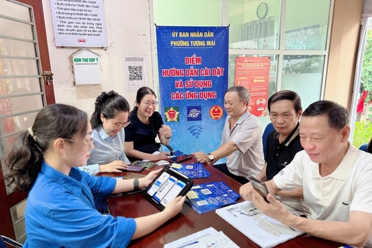 Phường Tương Mai: Tạo đột phá chuyển đổi số theo Nghị quyết 57-NQ/TW