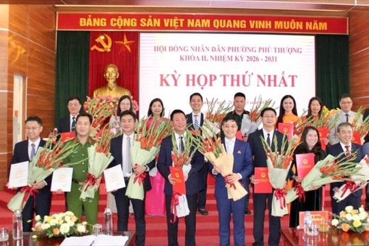 Phường Phú Thượng: Kiện toàn các chức danh chủ chốt nhiệm kỳ 2026-2031